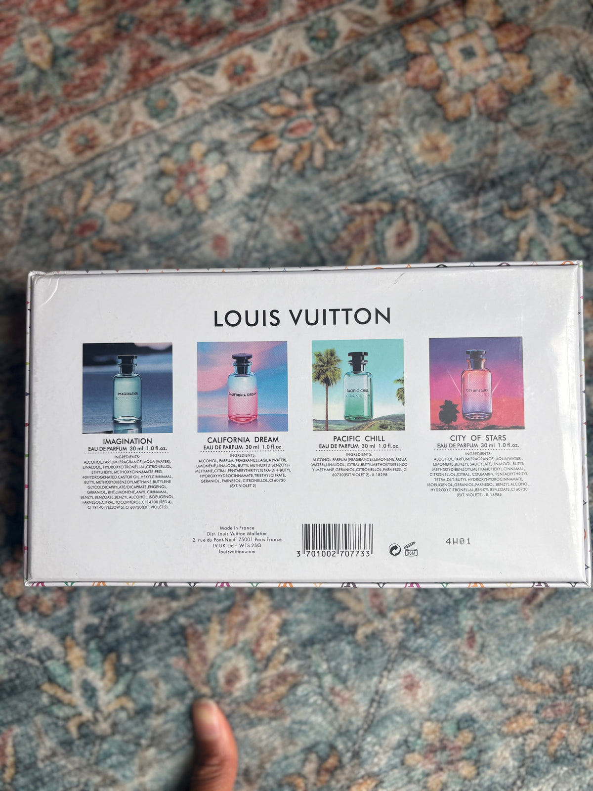Louis Vuitton Eau de Parfum Gift Set – 4 × 30ml